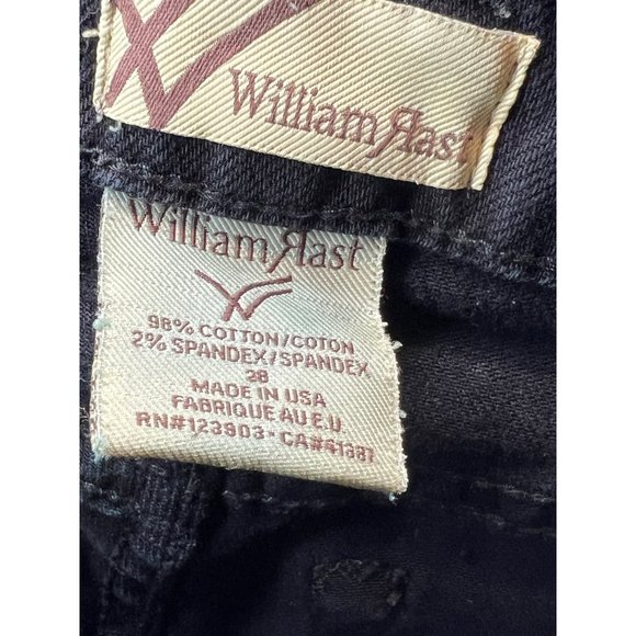William Rast Jerry Ulta Strong size 28 jeans black skinny leg - Picture 11 of 12